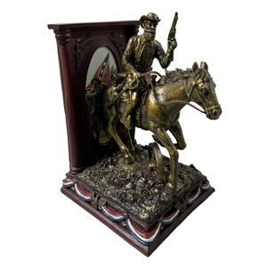 J.E.B Stuart Cold-Cast Bronze By Dan Nance Art Piece 208/1500 Bradford Exchange